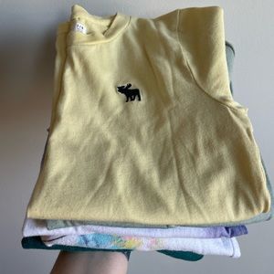 Abercrombie kids tee bundle